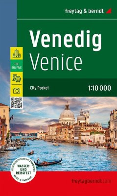 Venedig, Stadtplan 1:10.000, freytag & berndt von Freytag-Berndt u. Artaria