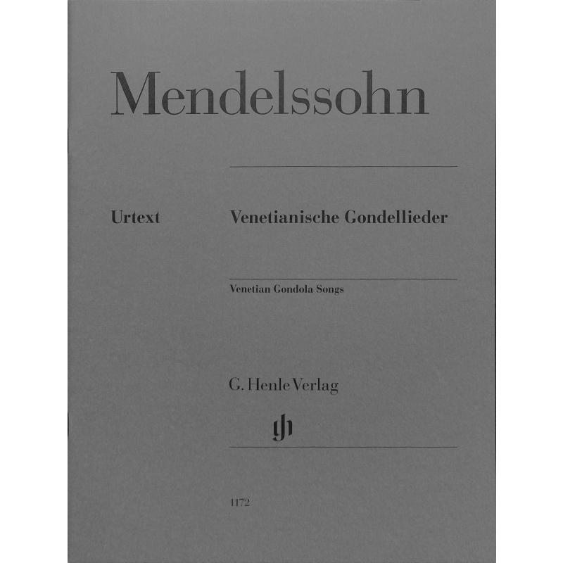 Venetianische Gondellieder Venetianische Gondellieder