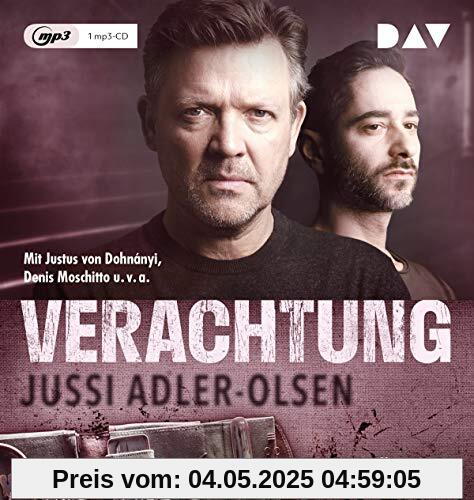 Verachtung. Carl Mørck, Sonderdezernat Q, Fall 4: Hörspiel mit Justus von Dohnányi, Denis Moschitto u.v.a. (1 mp3-CD)