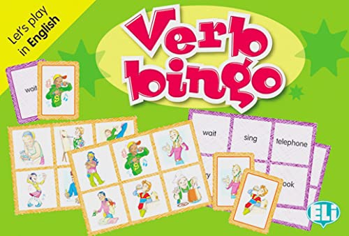 Verb bingo: Let' s play in English. 66 Spielkarten, 36 Bingokarten, Spielanleitung (ELI Spiele: Spiele zum Sprachenlernen)