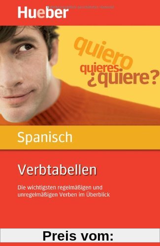 Verbtabellen Spanisch: Die wichtigsten regelmäßigen und unregelmäßigen Verben im Überblick