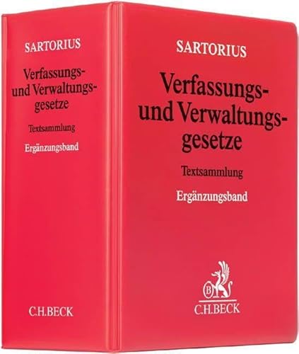 Verfassungs- und Verwaltungsgesetze Ergänzungsband: Rechtsstand: 10. Februar 2024