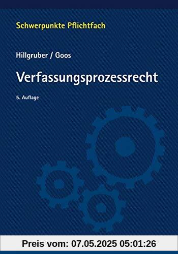 Verfassungsprozessrecht (Schwerpunkte Pflichtfach)