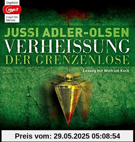 Verheißung. Der Grenzenlose: Der sechste Fall für Carl Mørck. Ungekürzte Lesung mit Wolfram Koch (2 mp3-CDs)