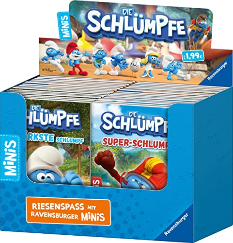 Verkaufs-Kassette "Ravensburger Minis 15 - Die Schlümpfe": Der stärkste Schlumpf / Super-Schlumpf / Der beste Papa der Welt / Das rasante Schneckenrennen Verkaufs-Kassette "Ravensburger Minis 15 - Die Schlümpfe": Der stärkste Schlumpf / Super-Schlumpf / Der beste Papa der Welt / Das rasante Schneckenrennen von Ravensburger