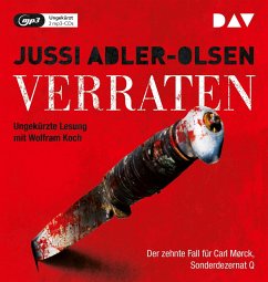 Verraten / Carl Mørck. Sonderdezernat Q Bd.10 (2 MP3-CDs) von Der Audio Verlag, Dav