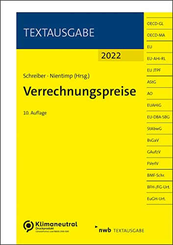 Verrechnungspreise (Textausgabe) von NWB Verlag