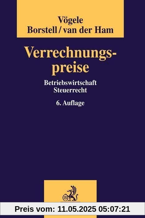 Verrechnungspreise: Betriebswirtschaft, Steuerrecht