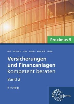 Versicherungen und Finanzanlagen, Band 2, Proximus 5 von Europa-Lehrmittel