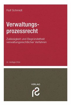 Verwaltungsprozessrecht von Schmidt (Rolf), Grasberg