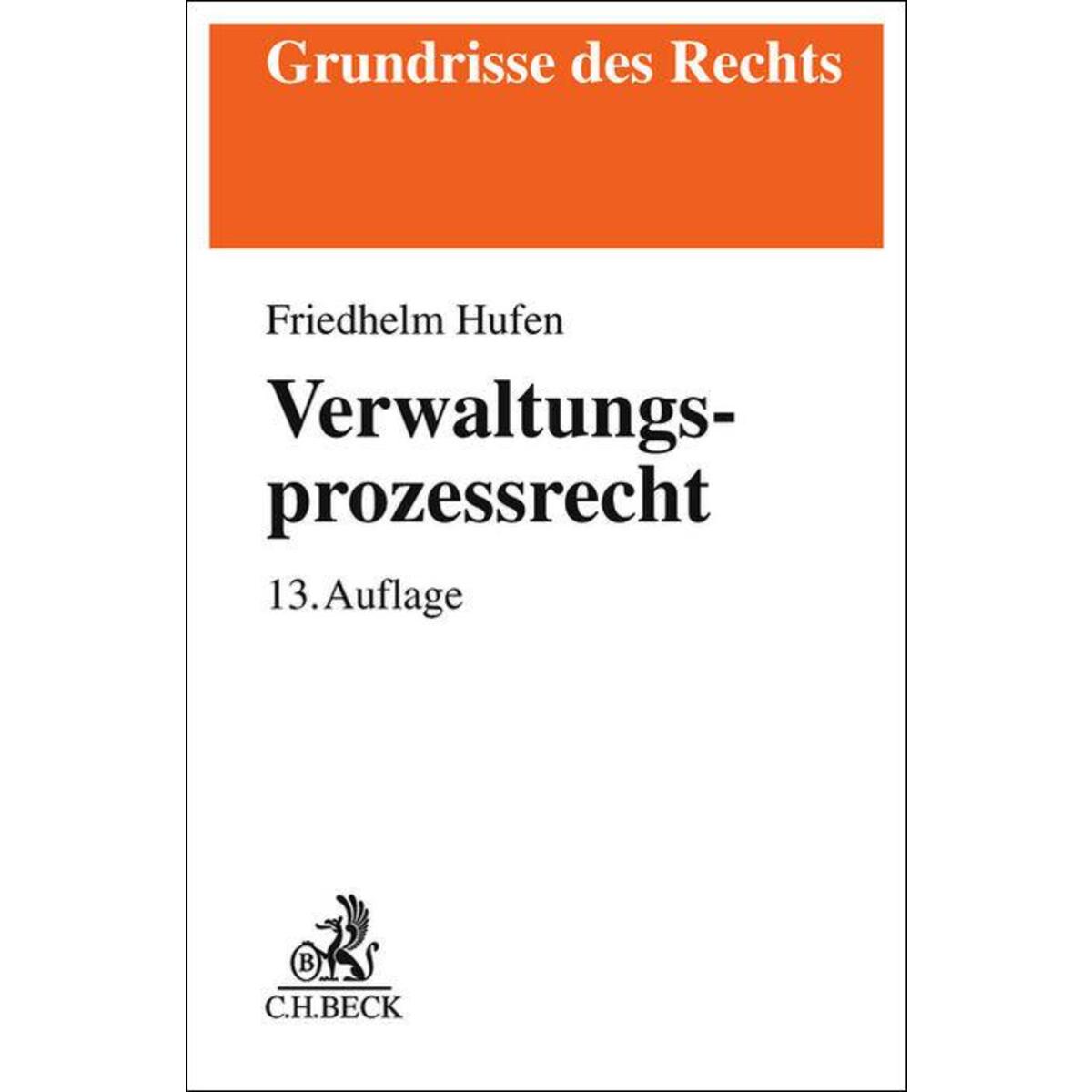 Verwaltungsprozessrecht von C.H. Beck