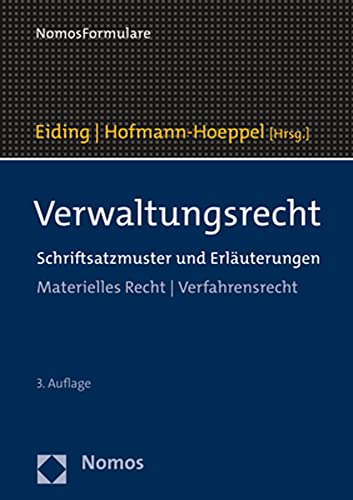 Verwaltungsrecht: Schriftsatzmuster und Erläuterungen von Nomos