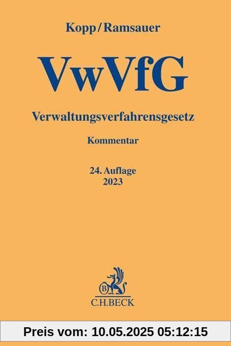 Verwaltungsverfahrensgesetz (Gelbe Erläuterungsbücher)