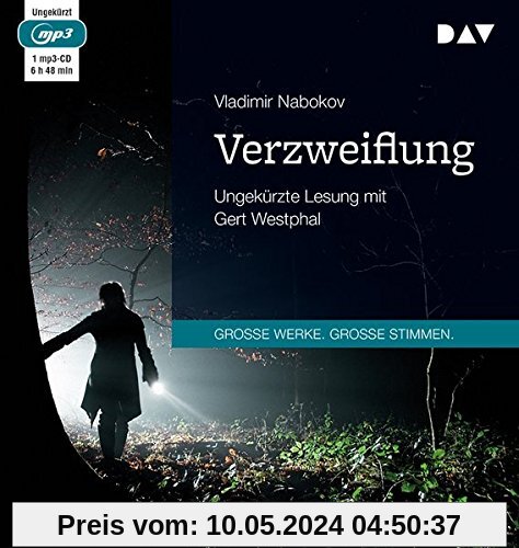 Verzweiflung: Ungekürzte Lesung mit Gert Westphal (1 mp3-CD)