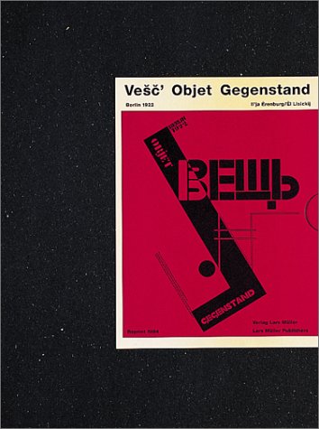 Vesc/Objet/Gegenstand: Dt. /Engl. /Franz. von Lars Müller Publishers