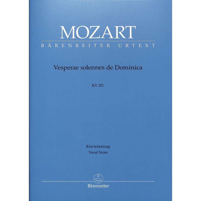 Vesperae solennes de dominica KV 321