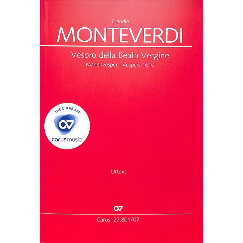Vespro della beata vergine - Marienvesper