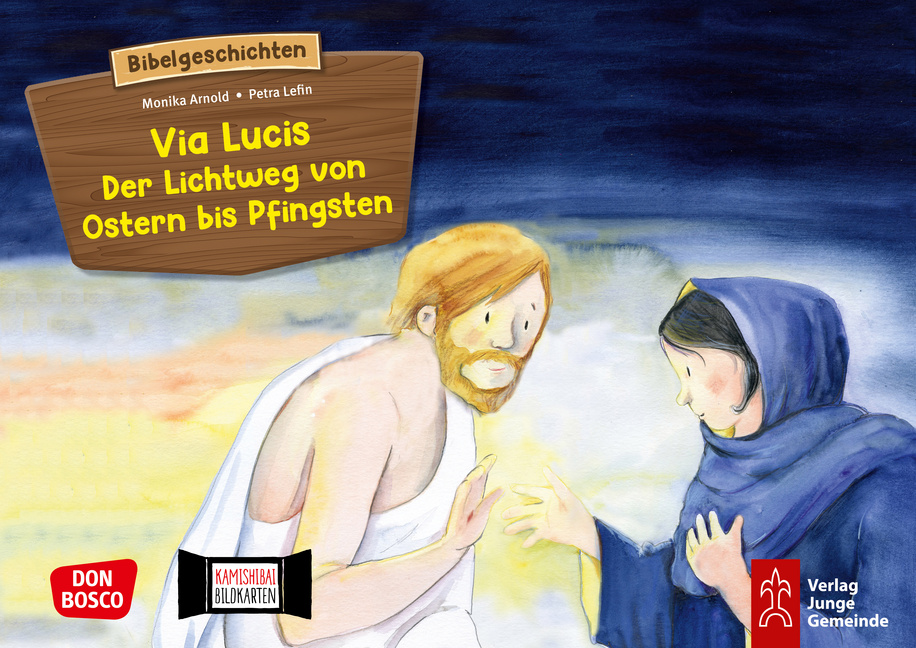 Via Lucis. Der Lichtweg von Ostern bis Pfingsten. Kamishibai Bildkartenset. von Don Bosco Medien