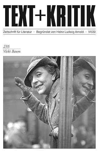 Vicki Baum (TEXT+KRITIK) von edition text + kritik