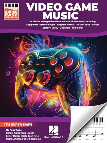 Video Game Music - Super Easy Songbook. Klavier Solo. Video Game Music - Super Easy Songbook. Klavier Solo. von Hal Leonard
