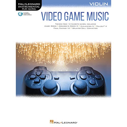 Video Game Music for Violin: Instrumental Play-Along Series: Includes Downloadable Audio (Hal-Leonard Instrumental Play-Along) von HAL LEONARD