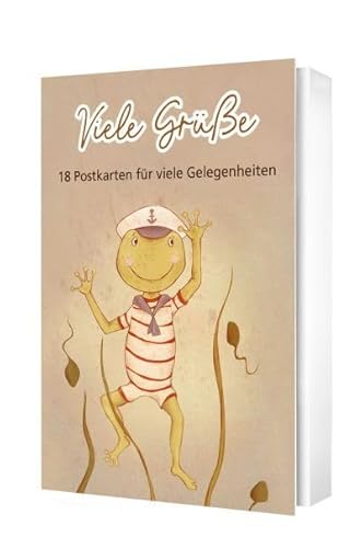 Viele Grüße - Postkartenset: 18 Postkarten für viele Gelegenheiten.
