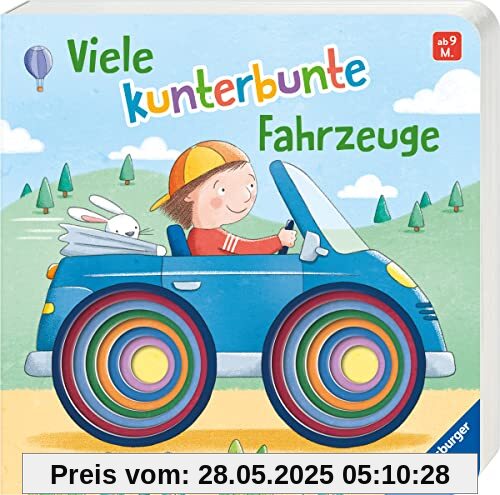 Viele kunterbunte Fahrzeuge
