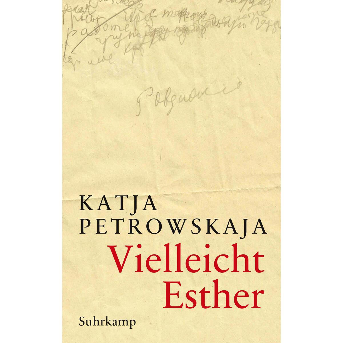 Vielleicht Esther von Suhrkamp Verlag