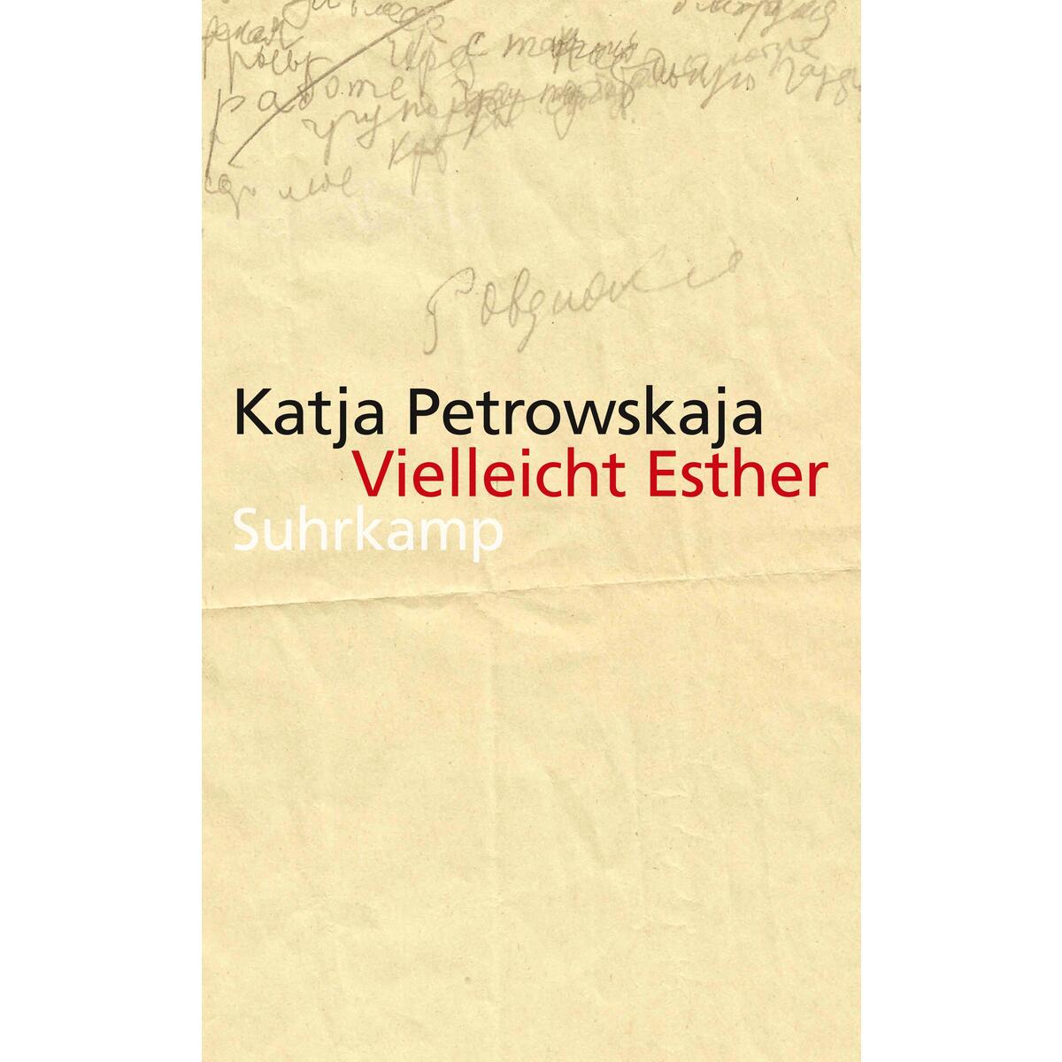 Vielleicht Esther von Suhrkamp Verlag