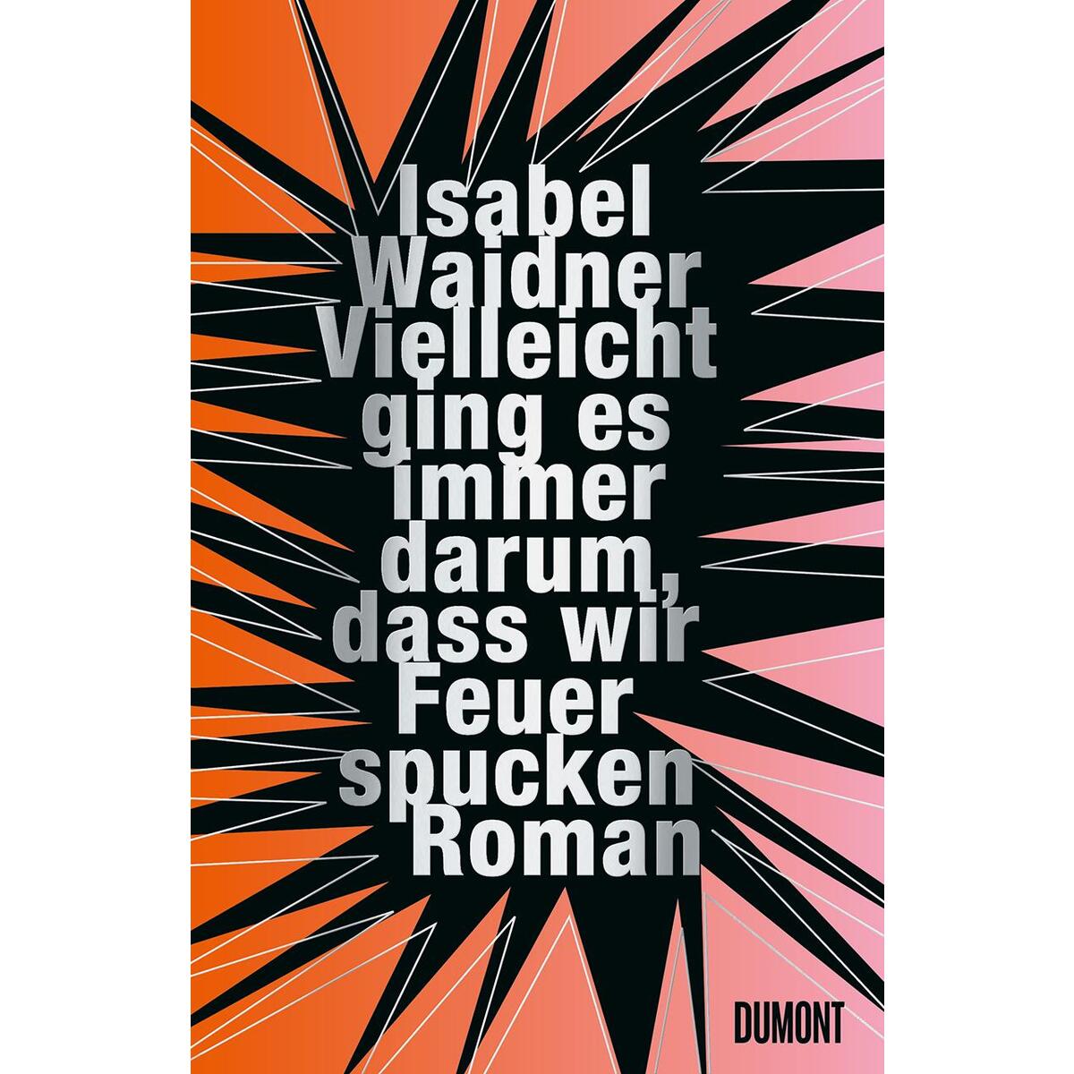 Vielleicht ging es immer darum, dass wir Feuer spucken von DuMont Buchverlag GmbH