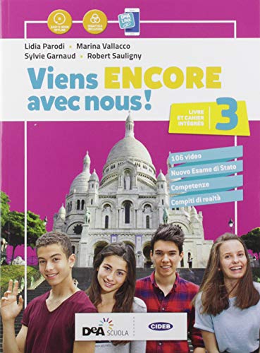 Viens encore avec nous ! Livre de eleve et cahier 3 + DVD + eBook