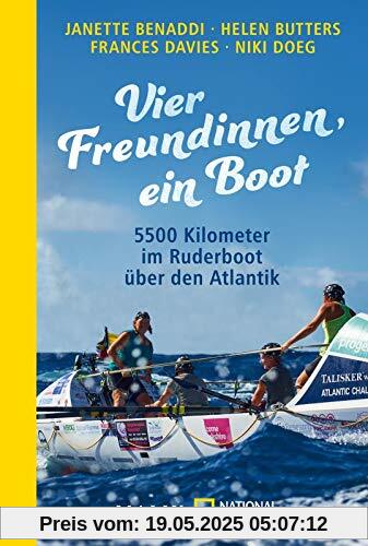 Vier Freundinnen, ein Boot: 5500 Kilometer im Ruderboot über den Atlantik