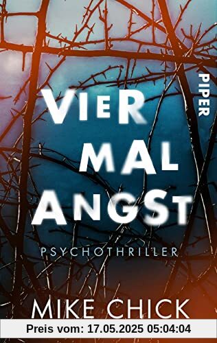 Vier mal Angst: Psychothriller | Düsterer Horror-Roman um eine Familie