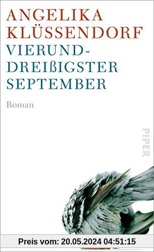 Vierunddreißigster September: Roman