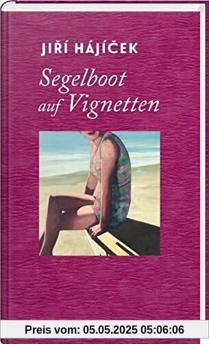 Vignetten mit Segelschiff