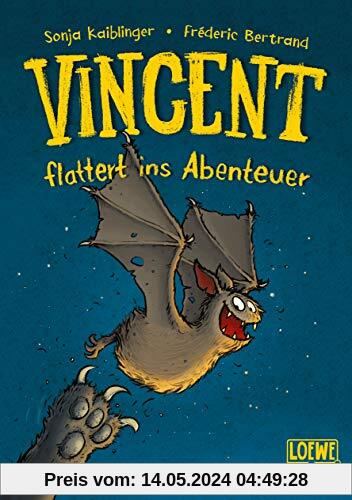 Vincent flattert ins Abenteuer: Kinderbuch ab 7 Jahre - Präsentiert von Loewe Wow! - Wenn Lesen WOW! macht.