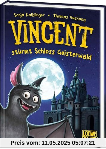 Vincent stürmt Schloss Geisterwald (Band 4): Kopfüber in ein neues humorvolles Grusel-Abenteuer - Kinderbuch ab 7 Jahren - Wow! Das will ich lesen (Loewe Wow!, Band 4)