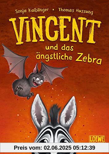 Vincent und das ängstliche Zebra (Band 3): Flattere mit Vincent ins nächste Abenteuer - Kinderbuch ab 7 Jahren - Präsentiert von Loewe Wow! - Wenn Lesen WOW! macht