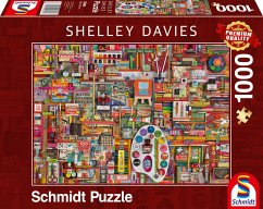 Vintage Künstlermaterialien (Puzzle) von Schmidt Spiele
