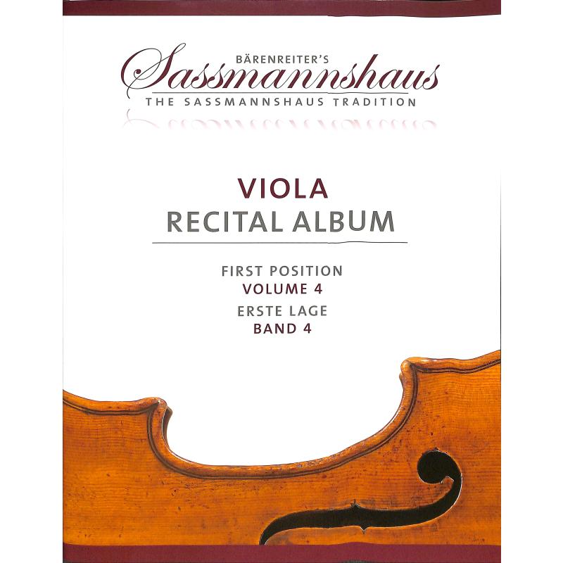 Viola recital album 4 Viola recital album 4