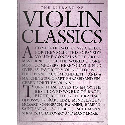 The Library Of Violin Classics. (Library of Series) von Music Sales