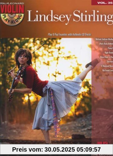 Violin Play Along Volume 35 Stirling Lindsey Vln BK/CD (Hal Leonard Violin Play Along)