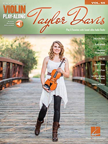 Violin Play-Along Volume 65: Taylor Davis (Book/Online Audio) (Hal Leonard Violin Play-along, Band 65) von Hal Leonard
