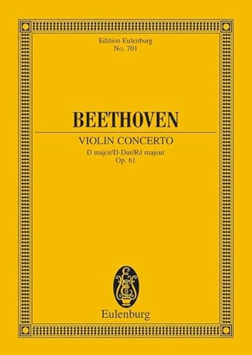 Violin concerto D major op. 61