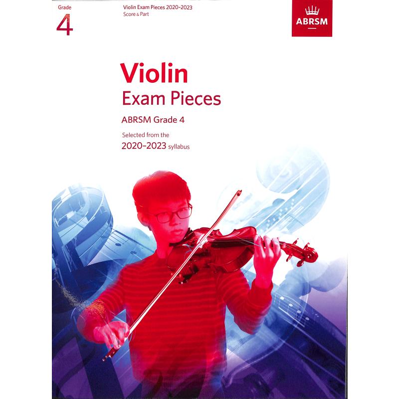 Violin exam pieces 4 - 2020-2023