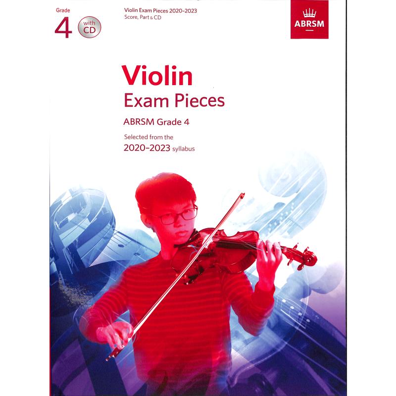 Violin exam pieces 4 - 2020-2023