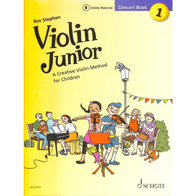 Violin junior 1 - Concert book