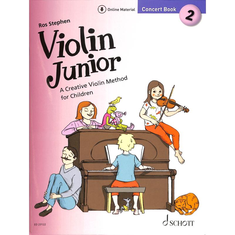Violin junior 2 - Concert book