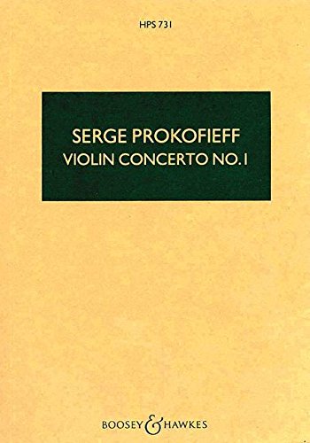 Violinkonzert Nr.1: op. 19. Violine und Orchester. Studienpartitur. (Hawkes Pocket Scores) von Boosey & Hawkes Publishers Ltd.