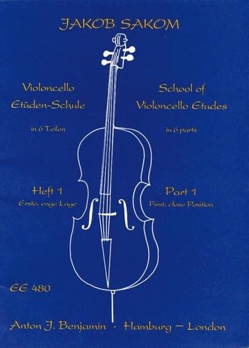 Violoncello-Etüden-Schule: Erste, enge Lage. Heft 1. Violoncello.